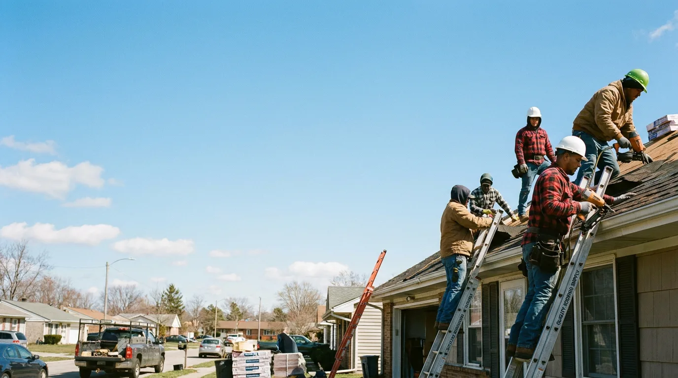 Roofing in Sheridan, IL near me